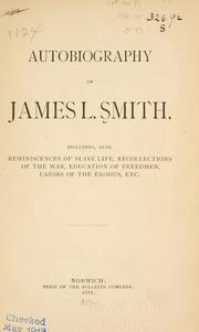 Front cover of Autobiography of James L. Smith by James Lindsay Smith