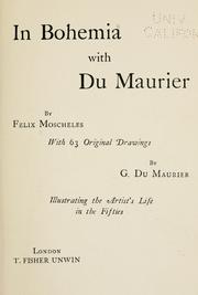 Front cover of In Bohemia with Du Maurier by Felix Moscheles