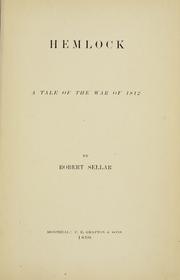 Cover of Hemlock by Robert Sellar