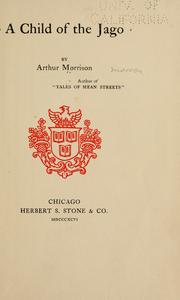 Front cover of A child of the Jago by Arthur Morrison