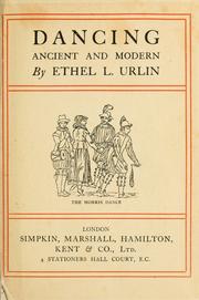 Cover of Dancing by Ethel L. Urlin