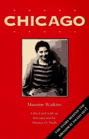 Cover of Chicago by Maurine Watkins