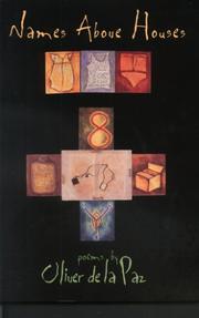 Front cover of Names above houses by Oliver De la Paz