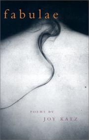 Cover of Fabulae by Joy Katz