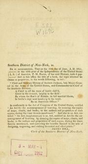 Cover of Civil and military history of Andrew Jackson by S. Putnam Waldo