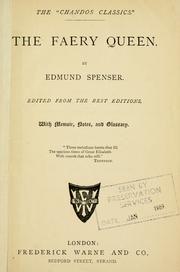 Cover of The Faery queen by Edmund Spenser