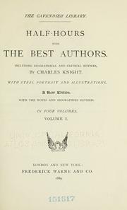 Cover of Half-hours with the best authors by Unknown