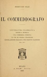 Cover of Il commediografo by Ferruccio Stazi