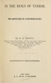 Front cover of In the Reign of Terror by G. A. Henty
