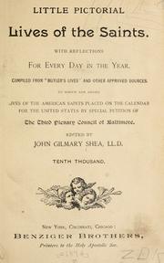 Cover of Little pictorial lives of the saints by John Gilmary Shea