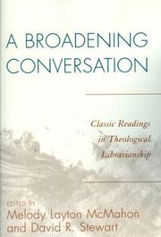 Cover of A Broadening Conversation by Melody McMahon
