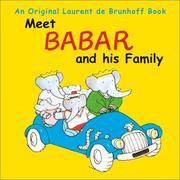 Front cover of Meet Babar and his family by Laurent de Brunhoff