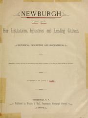 Cover of Newburgh by John J. Nutt