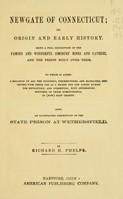 Front cover of Newgate of Connecticut by Richard H. Phelps