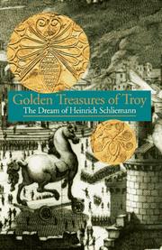 Front cover of Golden treasures of Troy by Hervé Duchêne