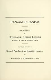 Cover of Second Pan American Scientific Congress by Pan-American Scientific Congress (2nd 1915-1916 Washington D.C.)