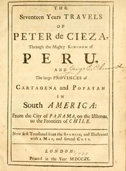 Front cover of Chronica del Peru by Pedro de Cieza de León