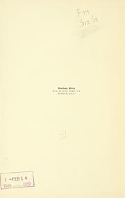 Front cover of Vital records of Southborough, Massachusetts, to the end of the year 1849 by Southborough, Mass
