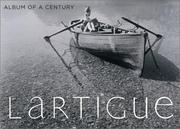 Cover of Lartigue by Jacques-Henri Lartigue