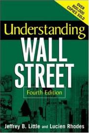 Cover of Understanding Wall Street by Jeffrey B. Little