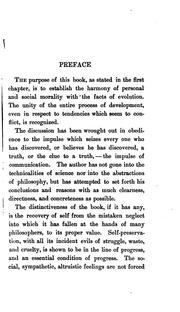 Cover of Moral evolution by Harris, George