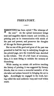 Front cover of Gutenberg And The Art Of Printing by Emily Clemens Pearson