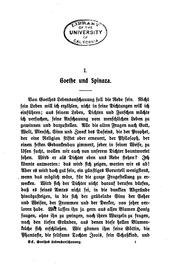 Cover of Goethe's Lebensanschauung by Samuel Eck