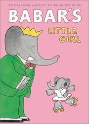 Front cover of Babar's little girl by Laurent de Brunhoff