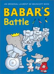 Cover of Babar's battle by Laurent de Brunhoff