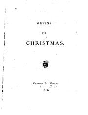 Front cover of Greens for Christmas by Charles L. Moreau