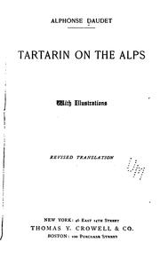 Front cover of Tartarin on the Alps by Alphonse Daudet