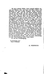 Front cover of Altnordisches Leben by Karl Weinhold