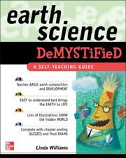 Front cover of Earth science demystified by Linda Williams (undifferentiated)