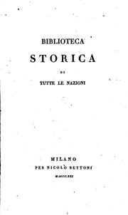 Front cover of Istoria civile del regno di Napoli by Pietro Giannone
