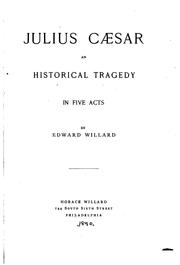 Cover of Julius Caesar by Edward Willard