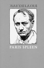 Front cover of Paris Spleen by Charles Baudelaire