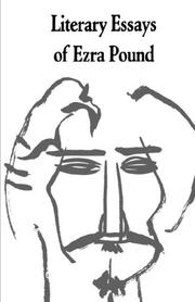 Cover of Literary essays of Ezra Pound by Ezra Pound