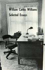 Front cover of Selected essays of William Carlos Williams by William Carlos Williams
