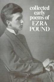 Front cover of Collected early poems of Ezra Pound by Ezra Pound