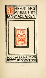 Front cover of The Potter's Wheel by Ian Maclaren