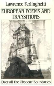Front cover of European poems & transitions by Lawrence Ferlinghetti