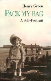 Cover of Pack my bag by Henry Green
