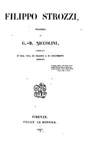 Cover of Filippo Strozzi by Giovanni Battista Niccolini