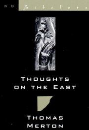 Cover of Thoughts on the East by Thomas Merton
