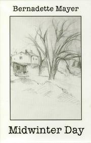 Cover of Midwinter day by Bernadette Mayer