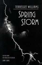 Cover of Spring storm by Tennessee Williams