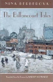 Front cover of Billancourt tales by Nina Nikolaevna Berberova