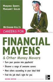 Cover of Careers for financial mavens & other money movers by Marjorie Eberts