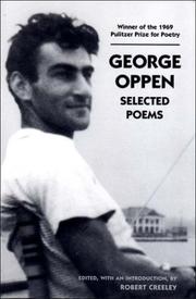 Cover of George Oppen by George Oppen