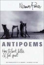 Cover of Antipoems by Nicanor Parra